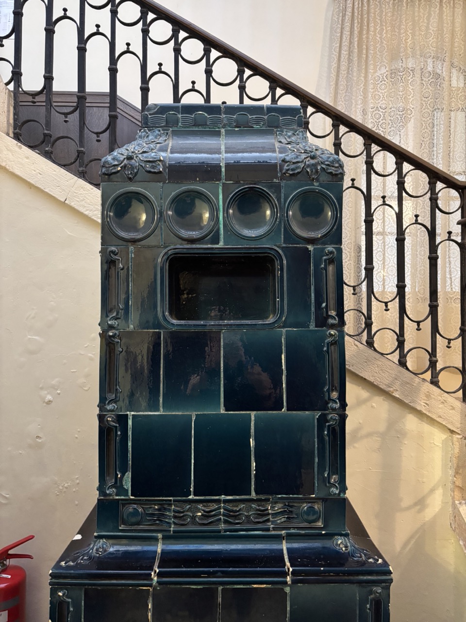 Glazed chimney
